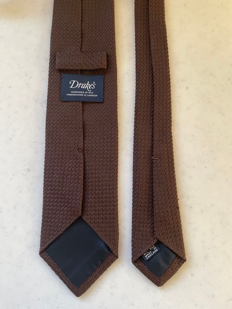 【DRAKE'S】ドレイクス 英国製ネクタイ