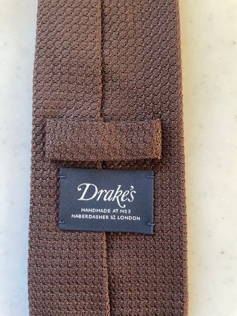【DRAKE'S】ドレイクス 英国製ネクタイ