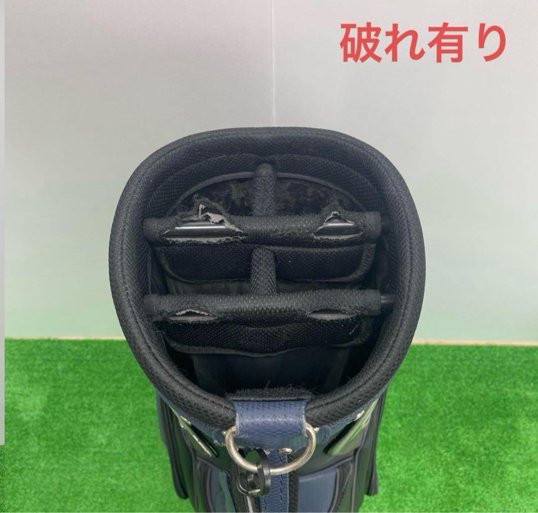 テーラーメイド　taylormade キャディバック　9インチ　ネイビー