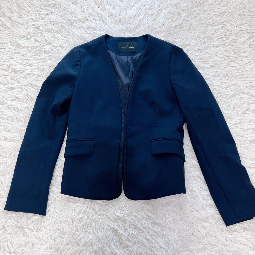 k*o様 green label relaxingノーカラー サイズ40 ネイビ