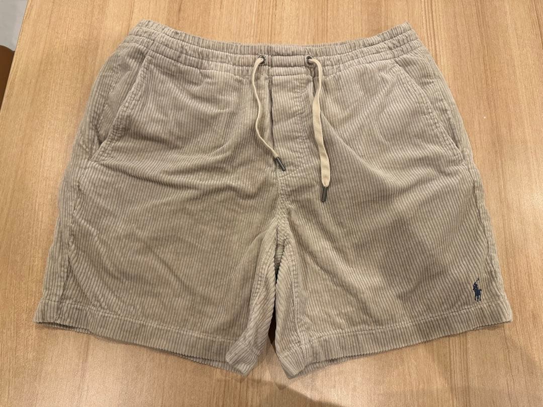 ポロ ラルフローレン コーデュロイ ショートパンツ ベージュ