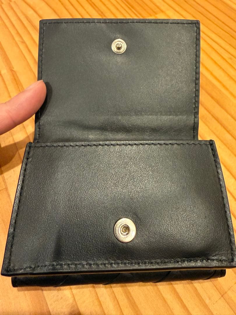 BOTTEGA VENETA / イントレチャート タイニー 三つ折りウォレット