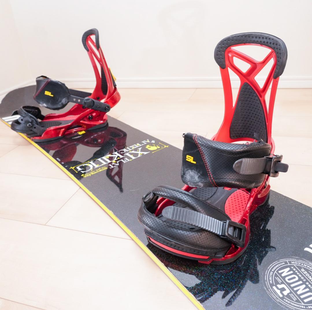 011 FLAT KING 153 × UNION SL セット 良品おまけ付