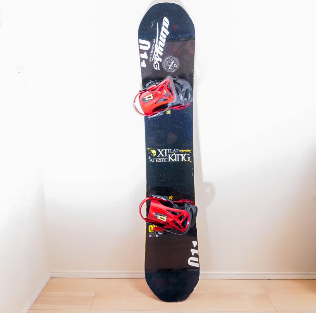 011 FLAT KING 153 × UNION SL セット 良品おまけ付