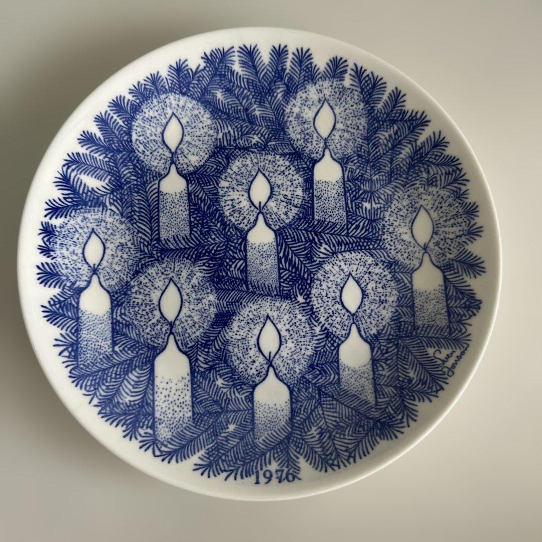 GUSTAFSBERG グスタフスベリ クリスマスプレート 1976