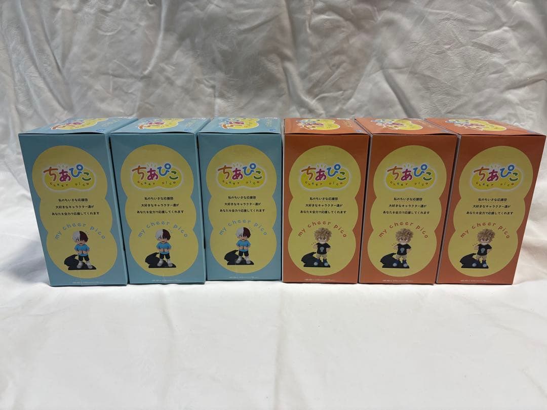 僕のヒーローアカデミア ちあぴこ 轟焦凍 爆豪勝己 2種 6体セット