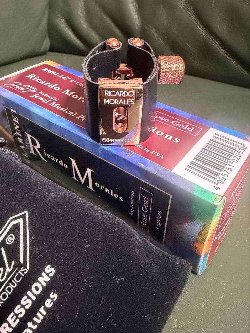 リカルド・モラレス【エクスプレッションズ】ローズゴールド　B♭クラリネット