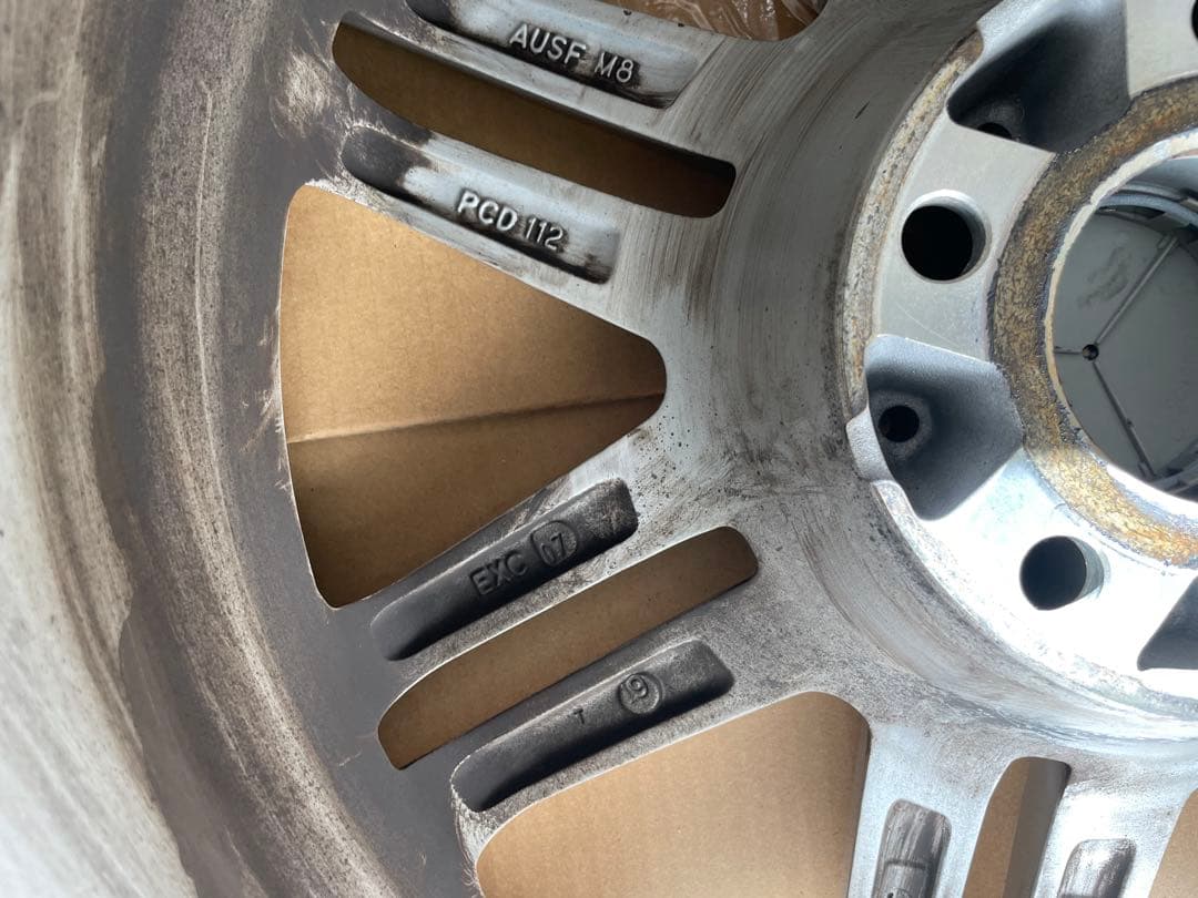 ATS アルミホイール　17インチ　4本　5H ベンツ　Eクラス等