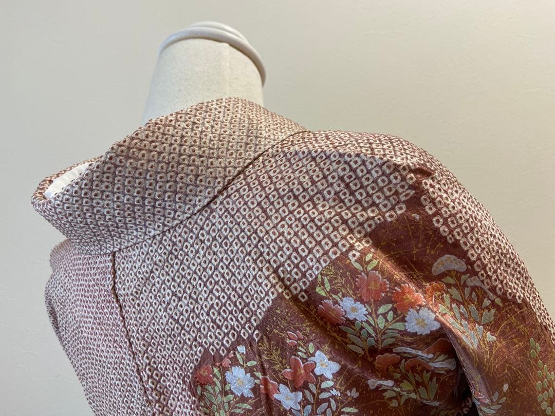 im☆様 正絹　絞り　訪問着　袷