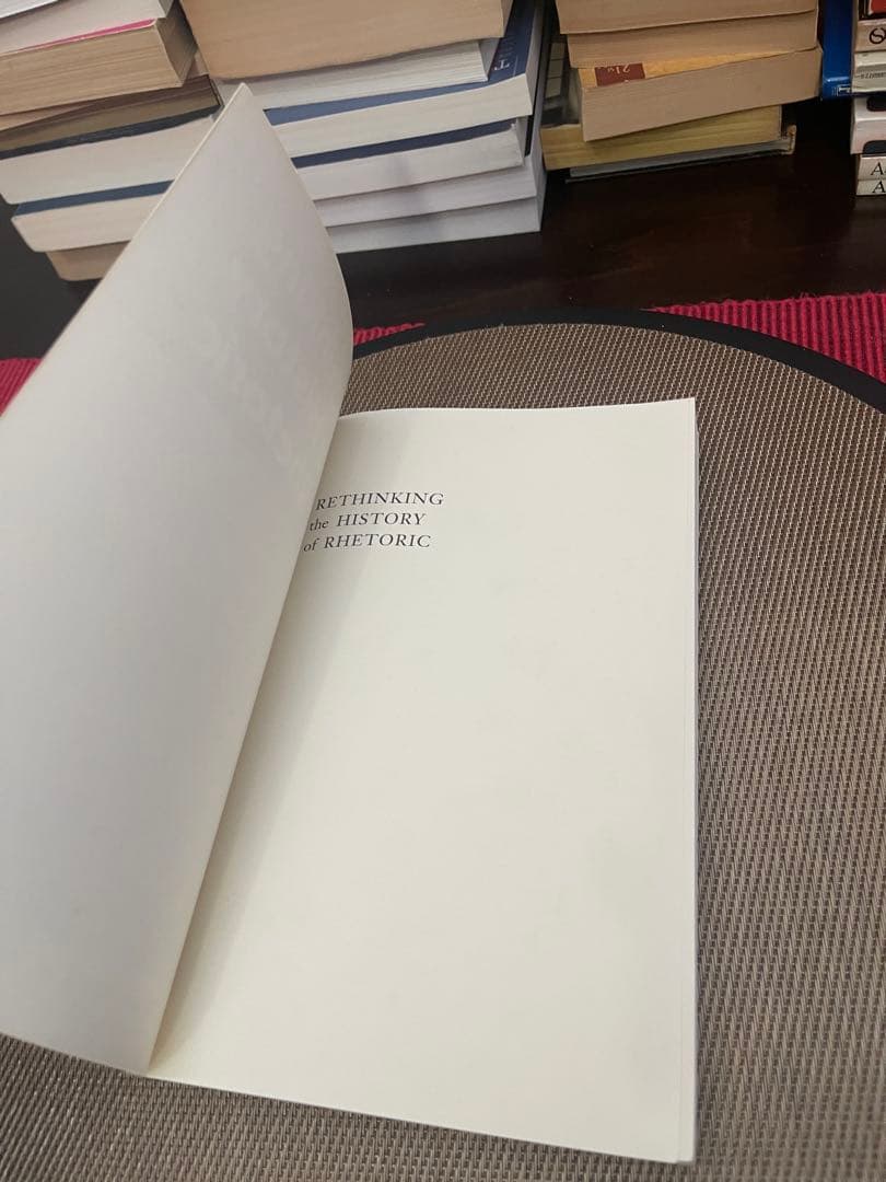 希少　Rethinking the History of Rhetoric