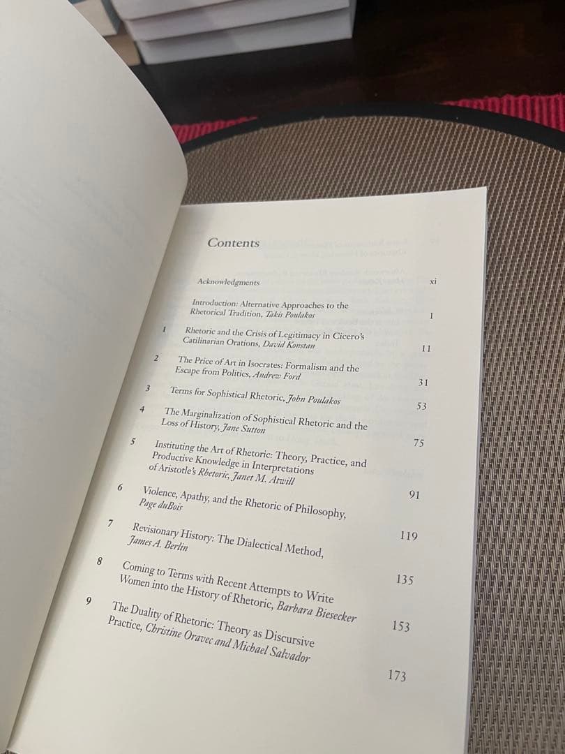 希少　Rethinking the History of Rhetoric