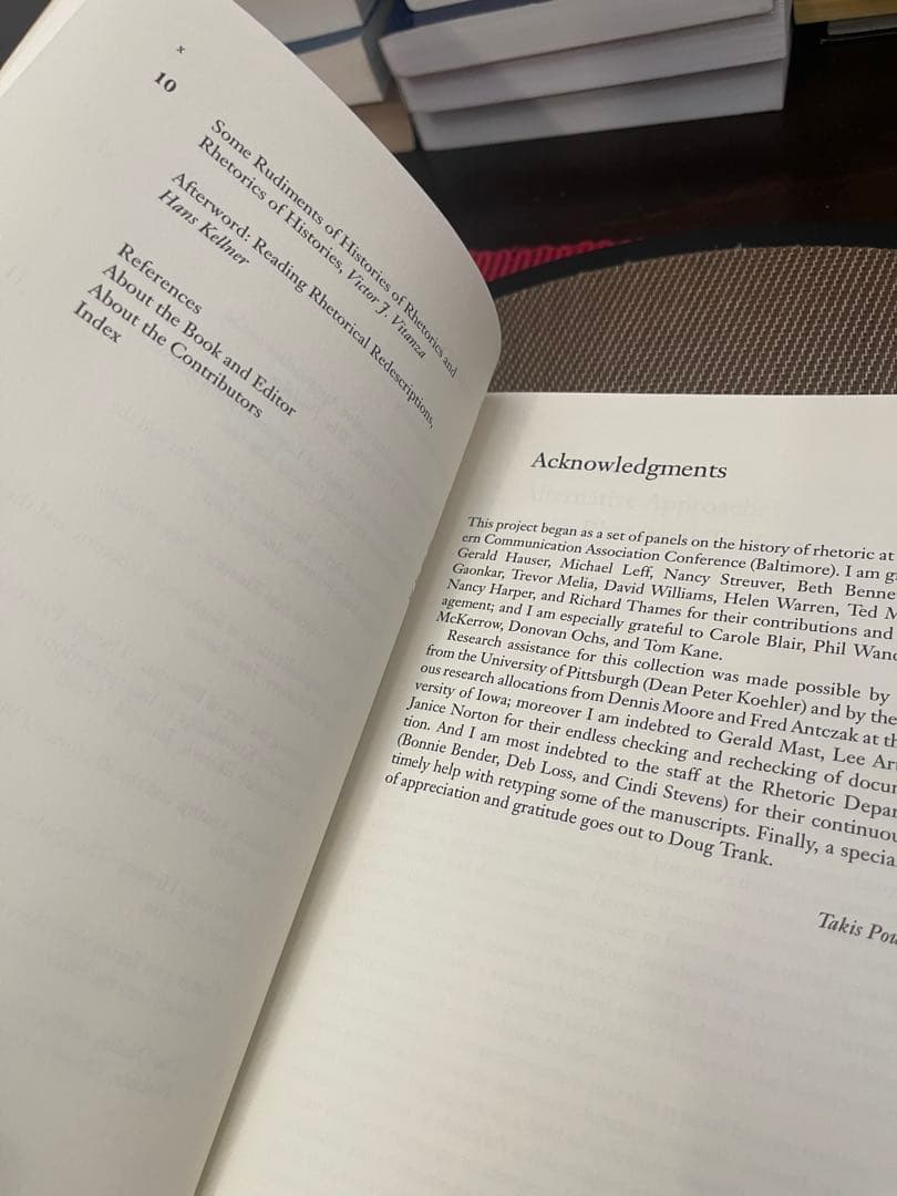 希少　Rethinking the History of Rhetoric