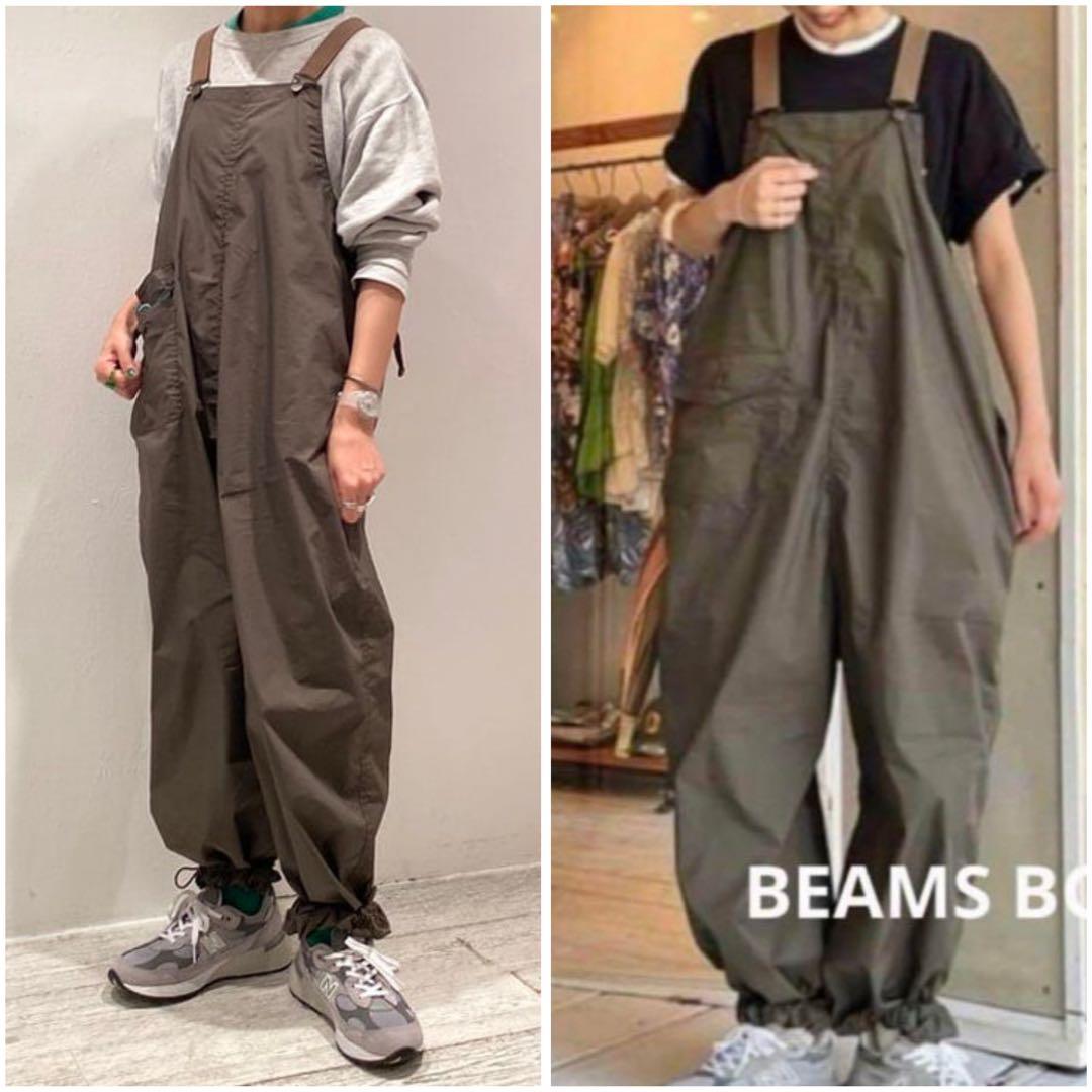 ビームスボーイソロテックス レインビブ オーバーオール オールインワン