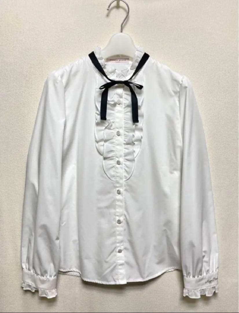 メゾピアノ M/150 卒服 フォーマル 後ろリボンジャケットスーツ セット