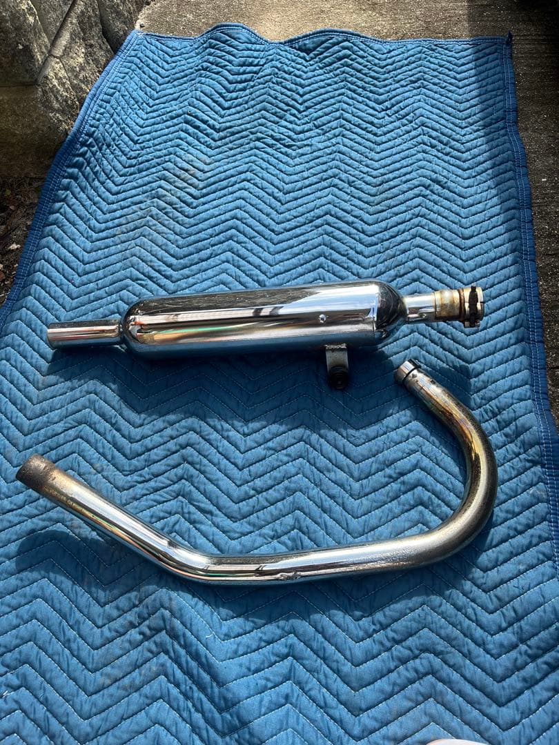 エストレヤ マフラー K297 カワサキ 純正 中古 バイク 部品 BJ250A