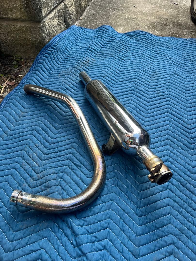 エストレヤ マフラー K297 カワサキ 純正 中古 バイク 部品 BJ250A