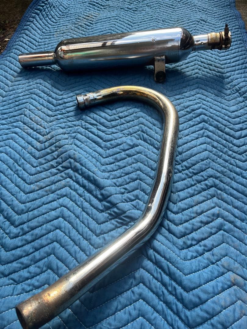 エストレヤ マフラー K297 カワサキ 純正 中古 バイク 部品 BJ250A