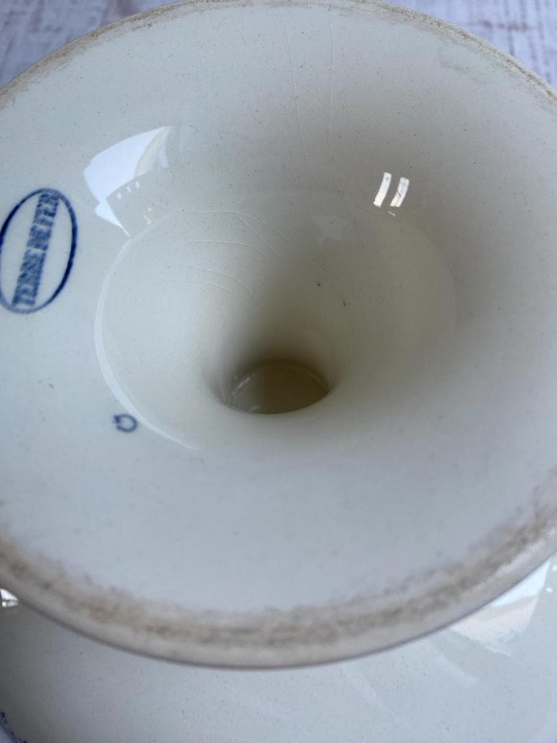 フランス アンティーク エンブレム トランスファー コンポティエ