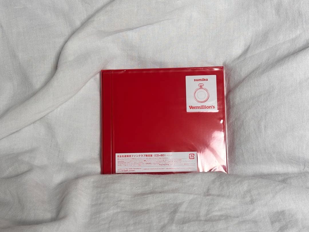sumika Vermillions 完全生産限定ファンクラブ限定盤