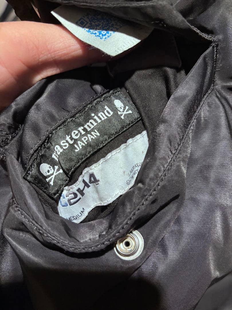 マスターマインド　C2H4 ALPHA INDUSTRIES MA-1 M 赤