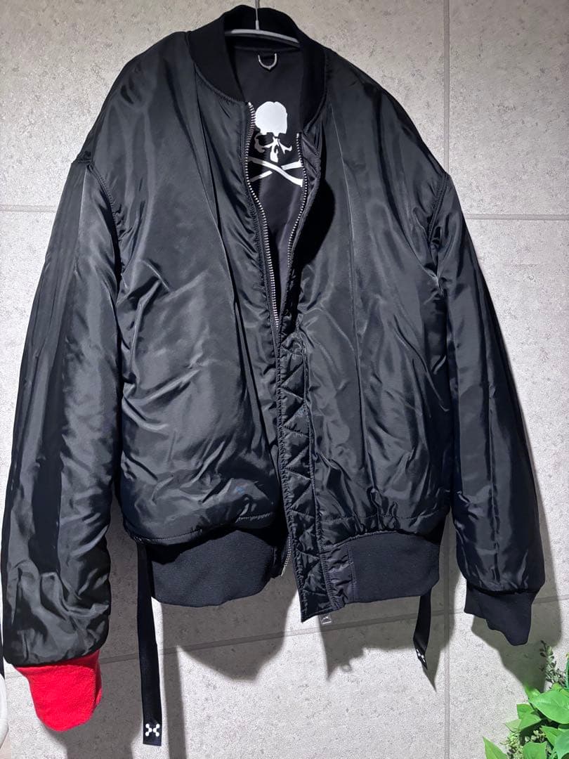 マスターマインド　C2H4 ALPHA INDUSTRIES MA-1 M 赤