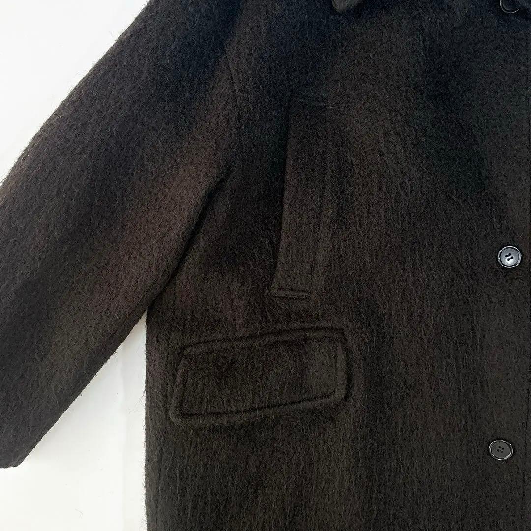 クラネ⁑ショートシャギーコクーンオーバーコート　2 ブラック　ロング　近年モデル