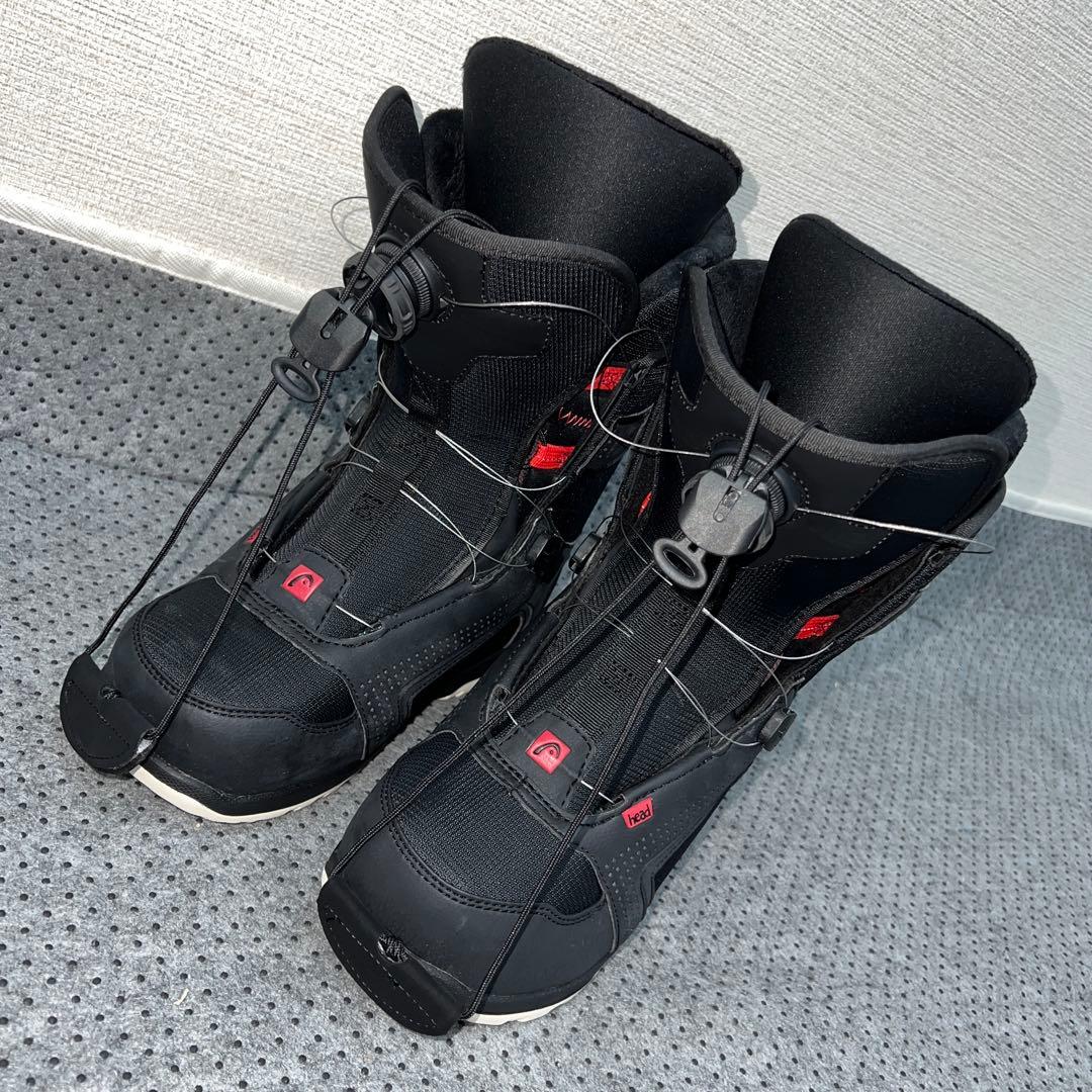 1回使用 メンズ人気サイズ26cm HEAD STRIKE BOA スノボブーツ