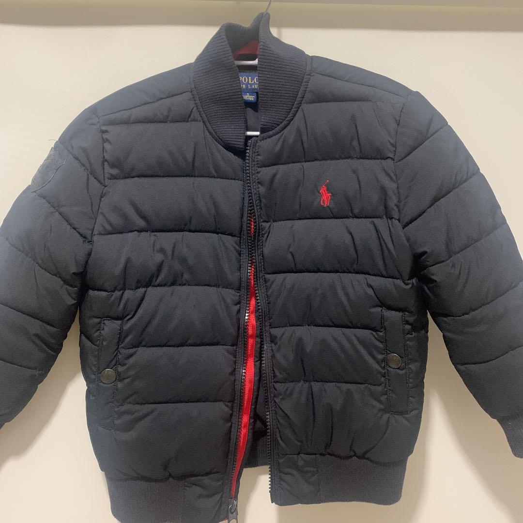 ラルフローレン ダウンジャケット　110 黒