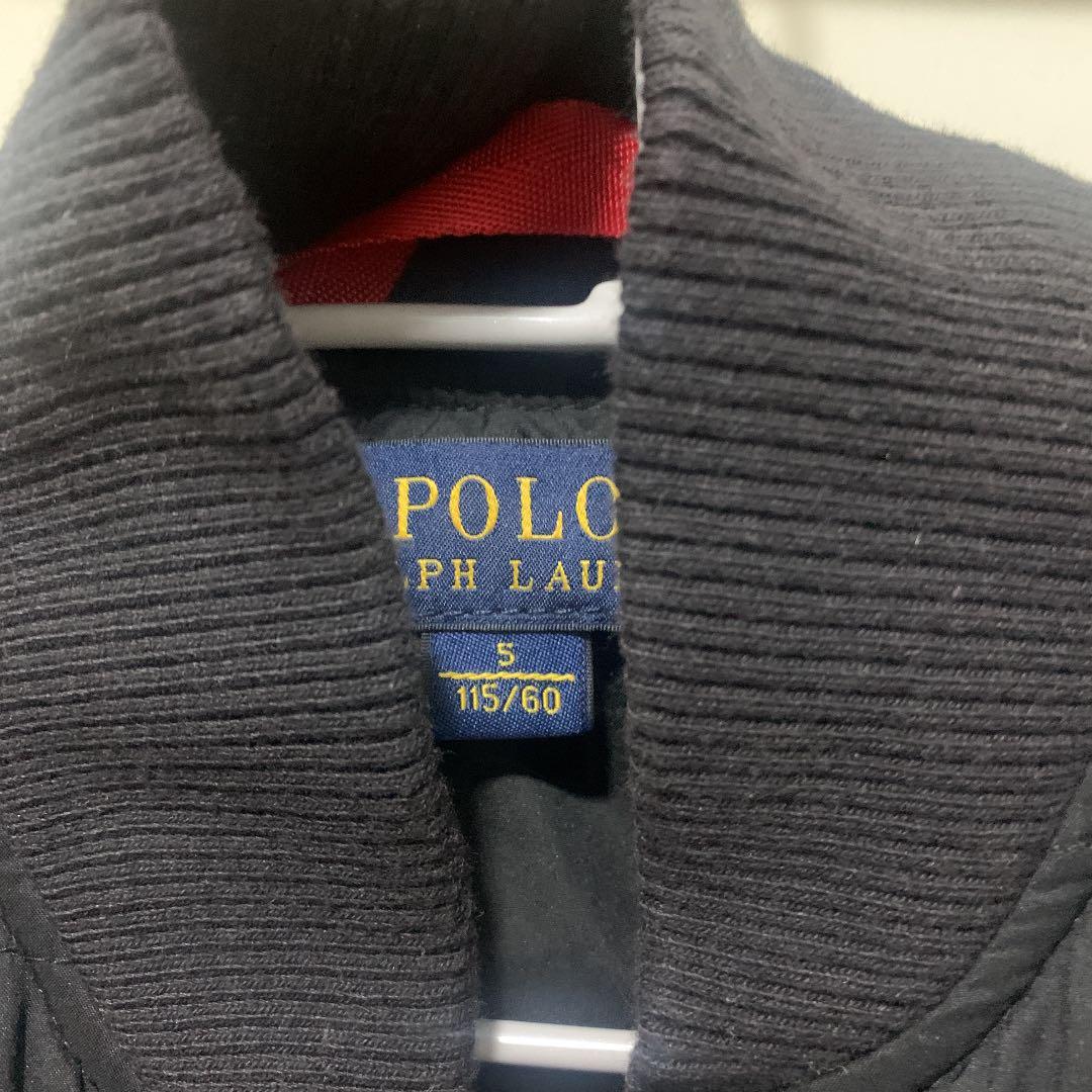 ラルフローレン ダウンジャケット　110 黒