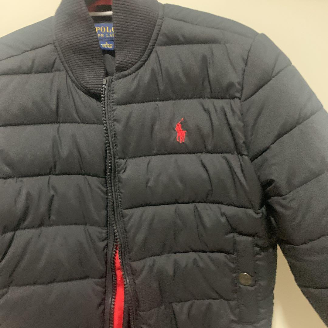 ラルフローレン ダウンジャケット　110 黒