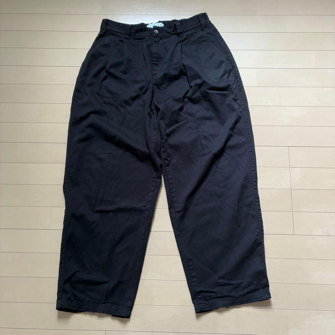 パンツ polar railway chinos pants black L