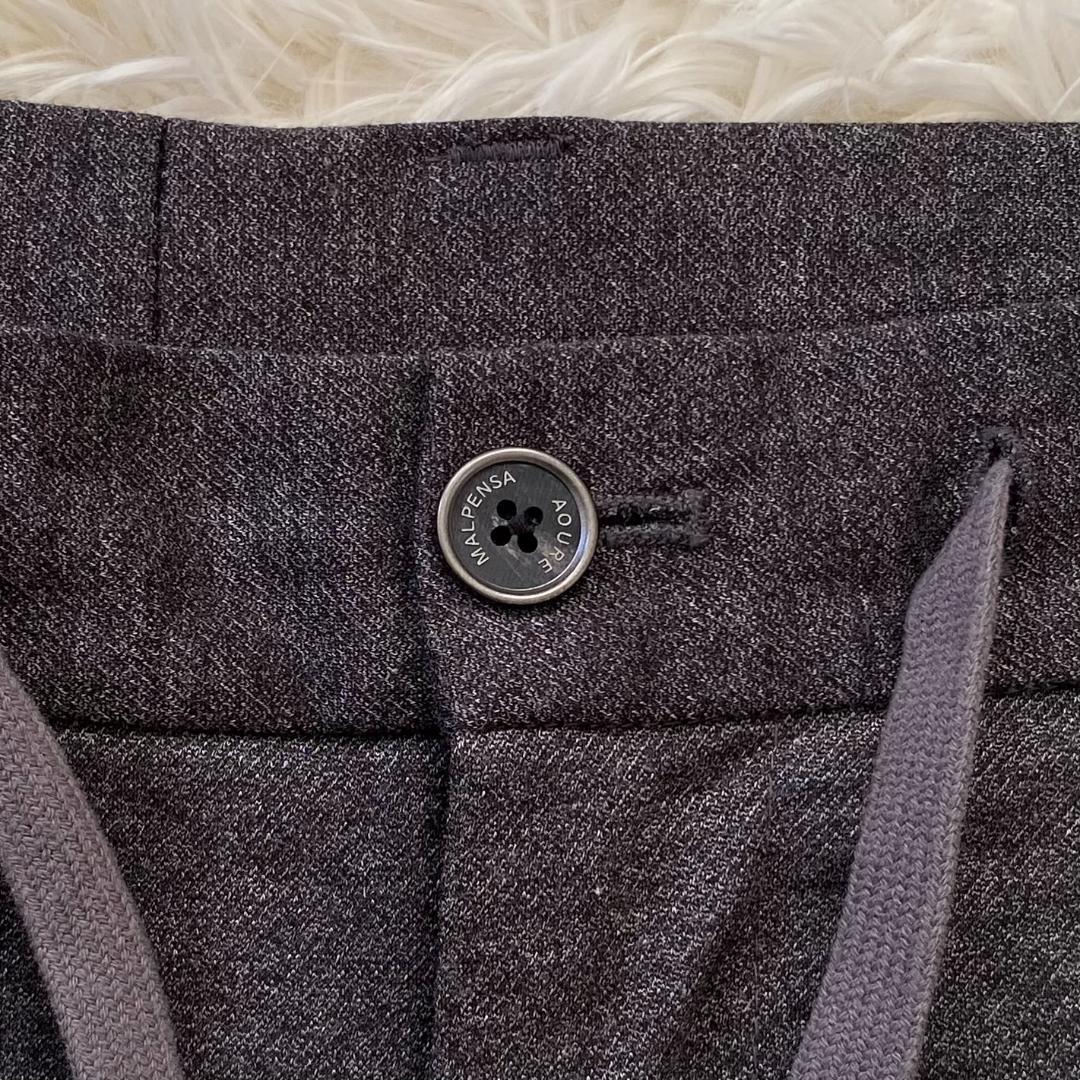 AOURE アウール 美品 マルペンサ センタープリーツ スラックス サイズM
