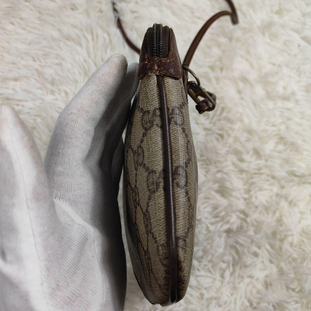 本日限定価格　グッチ　ショルダーバッグ　GGスプリーム　シェリーライン　PVC