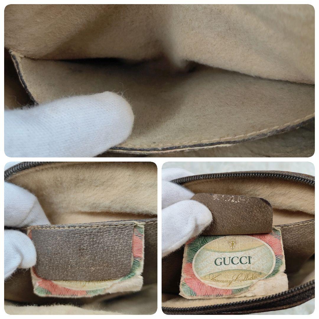 本日限定価格　グッチ　ショルダーバッグ　GGスプリーム　シェリーライン　PVC