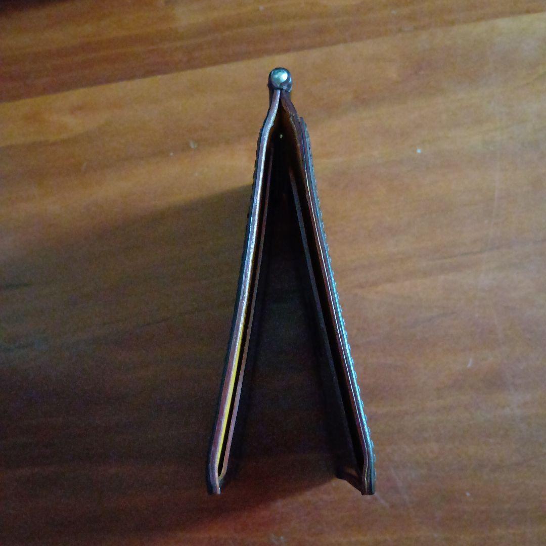 ム*ウ様 GANZO　Shell Cordovan 2　マネークリップ　バーガン