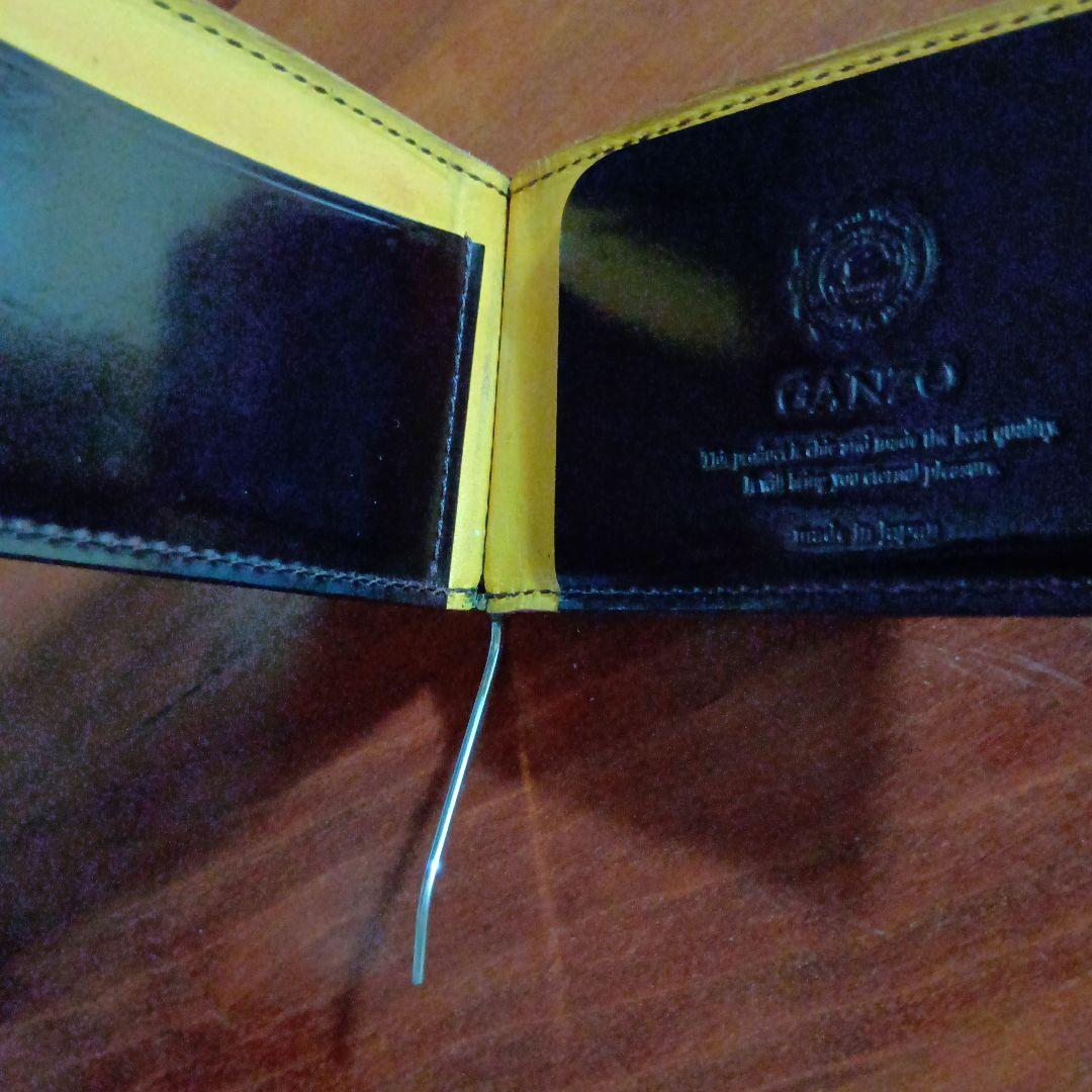 ム*ウ様 GANZO　Shell Cordovan 2　マネークリップ　バーガン