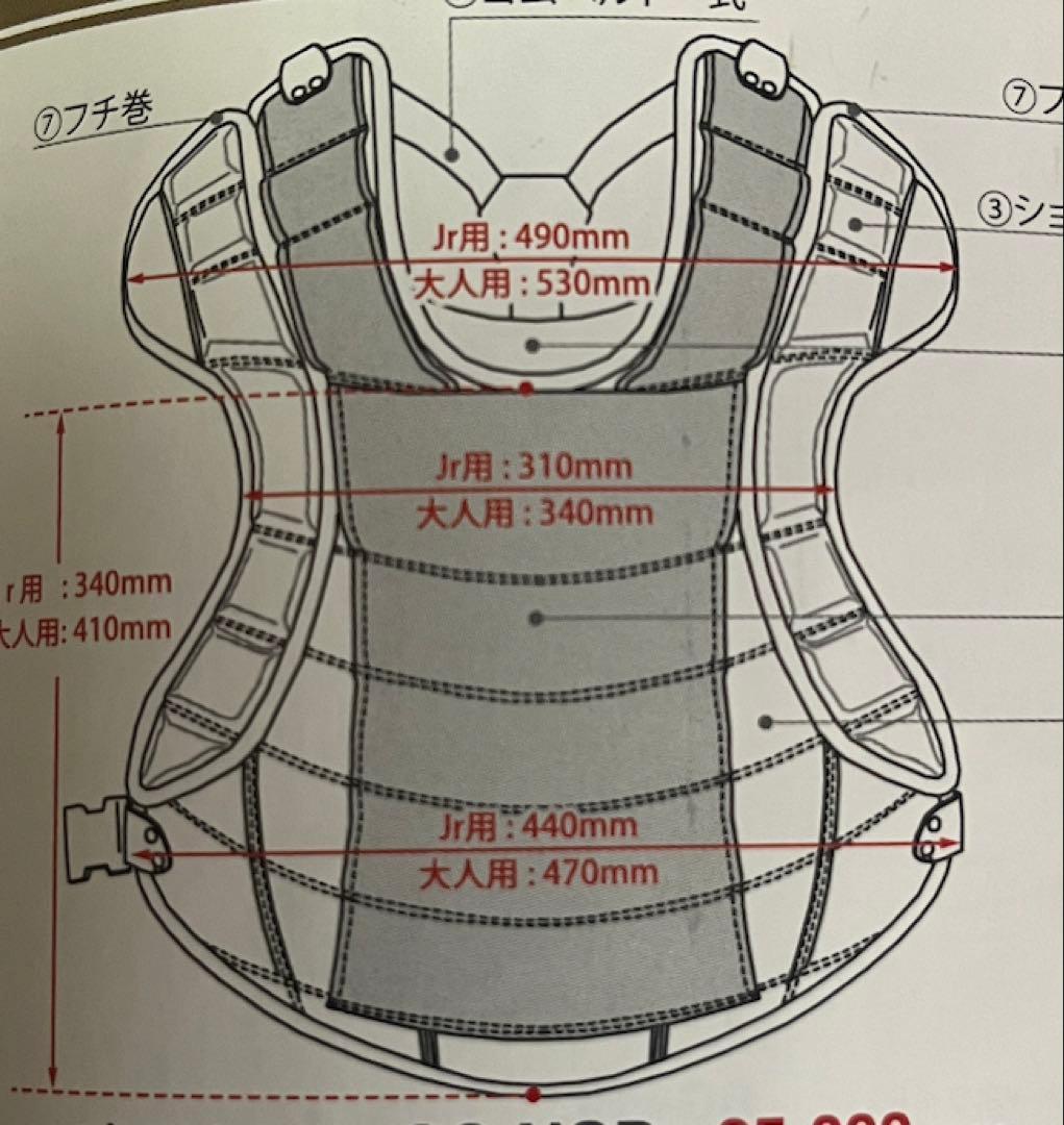 大人軟式 3点セット ブラック