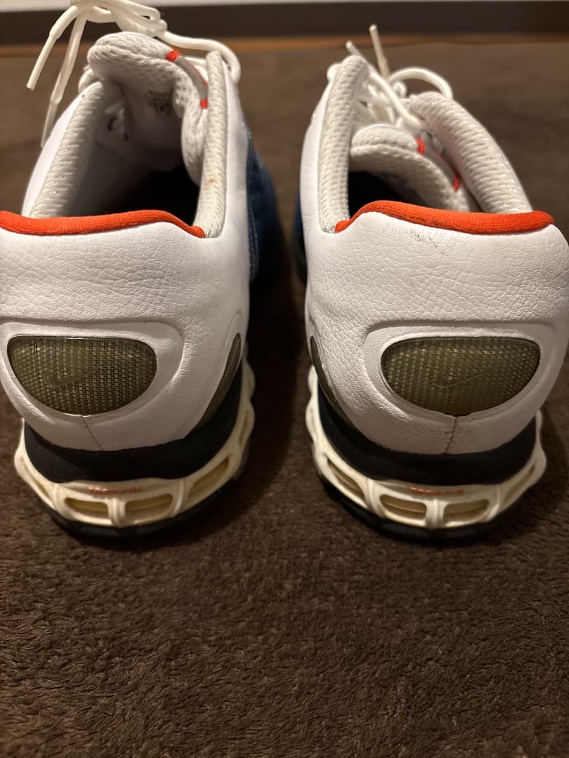 Nike スパイクシューズ ホワイト/ブルー/オレンジ