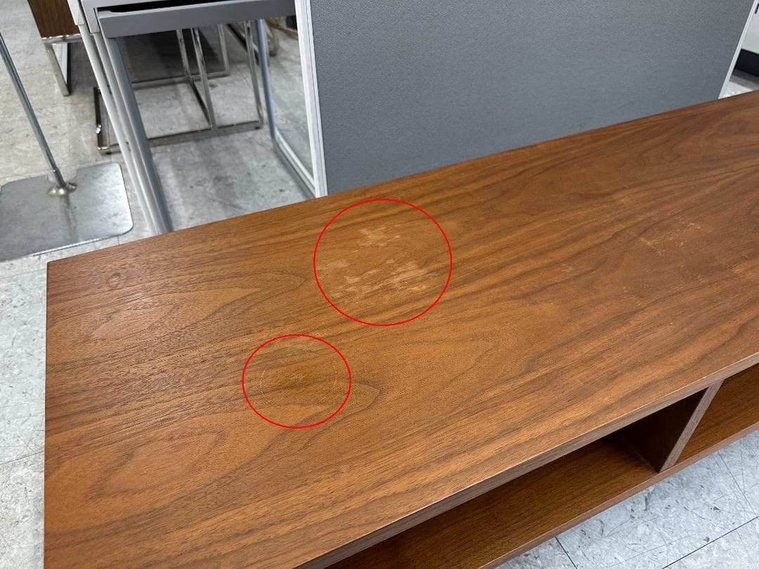 テレビボード　emo.　ウォールナット材　EMK-2062　ブラウン