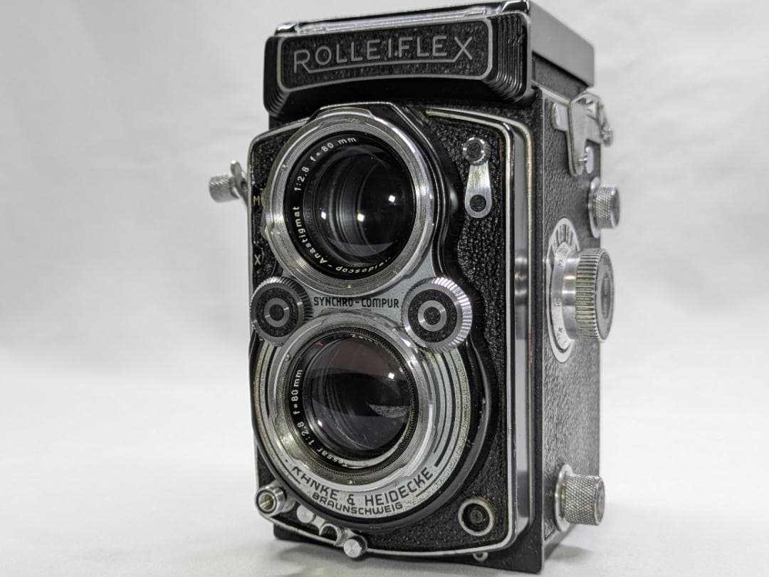 Rolleiflex 2.8 A 二眼レフカメラ レザーケース付き #277