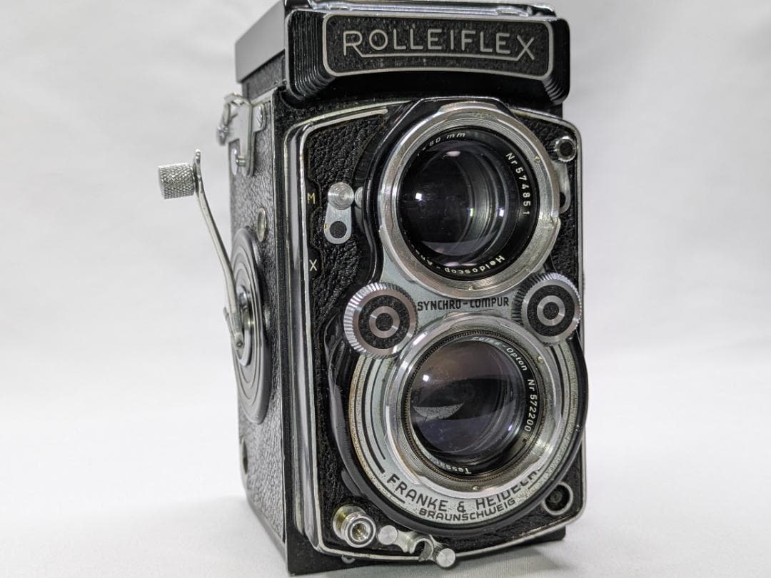 Rolleiflex 2.8 A 二眼レフカメラ レザーケース付き #277