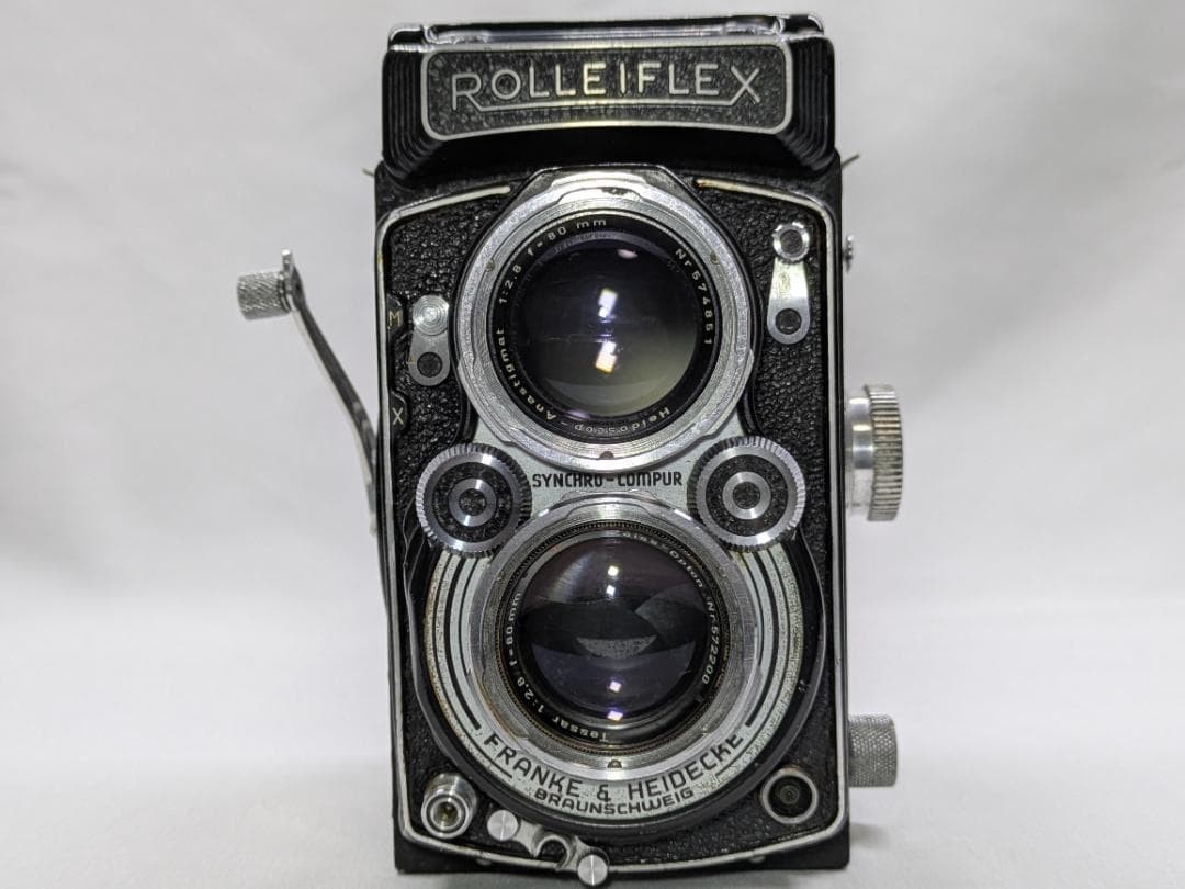 Rolleiflex 2.8 A 二眼レフカメラ レザーケース付き #277