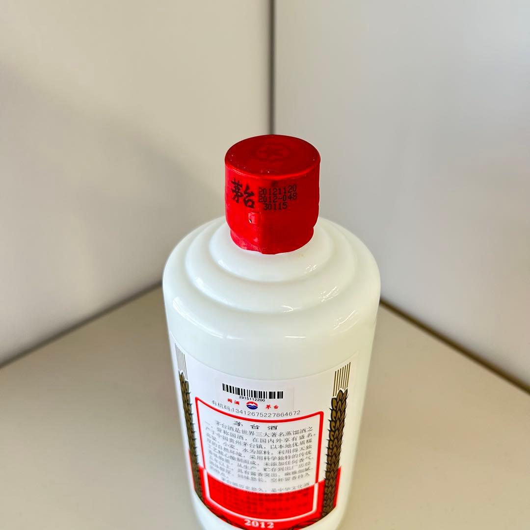 貴州茅台酒　天女ラベル中国酒500ml 53% 未開栓 箱付き 2012