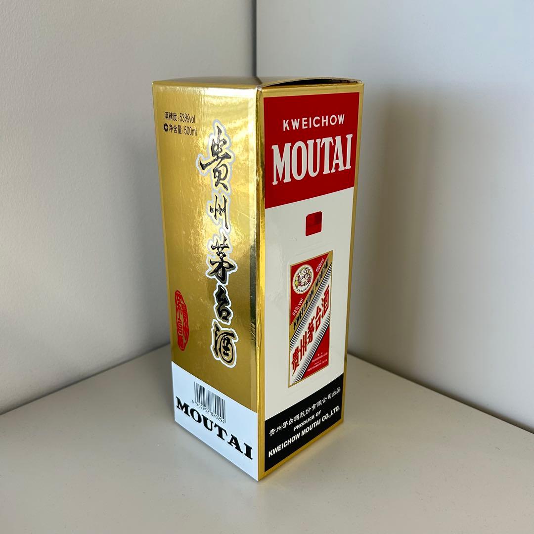 貴州茅台酒　天女ラベル中国酒500ml 53% 未開栓 箱付き 2012