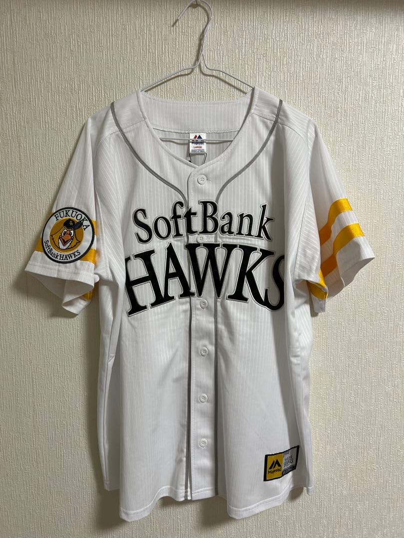 ソフトバンクホークス 和田 引退記念ユニフォーム （ありがとうデザイン）サイズL