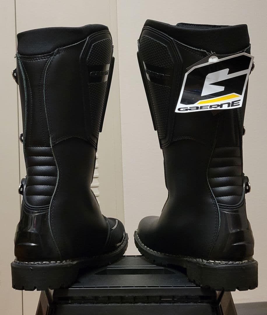 lc2171　 オフロードブーツ ブラック 新品同様 試着のみ