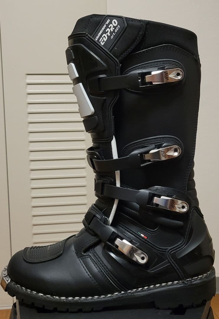 lc2171　 オフロードブーツ ブラック 新品同様 試着のみ