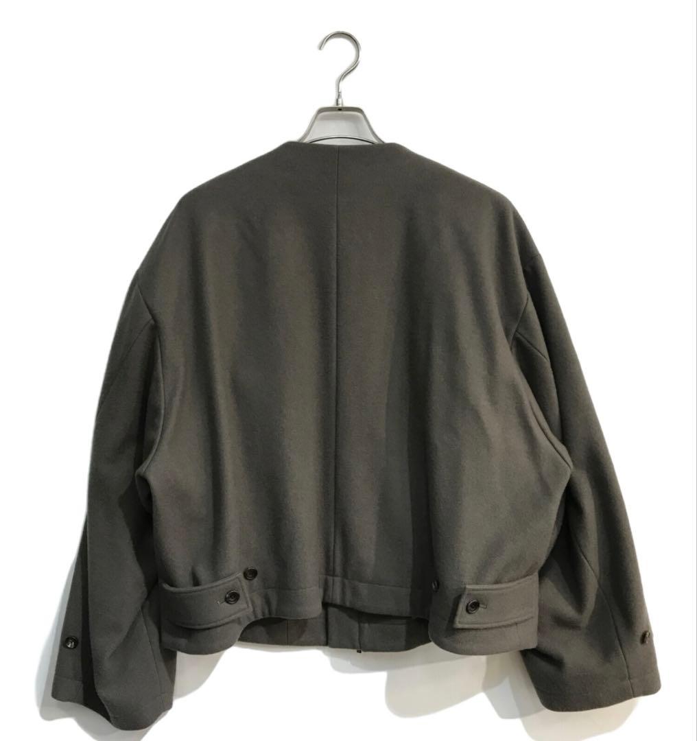 ジャケット・アウター stein 20aw NO COLLAR BELTED JACKET