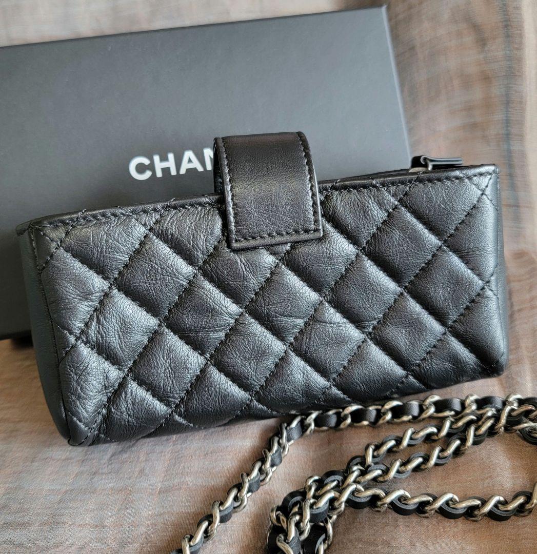 【みかん１個様】未使用 CHANEL マトラッセ ミニチェーンショルダーバッグ