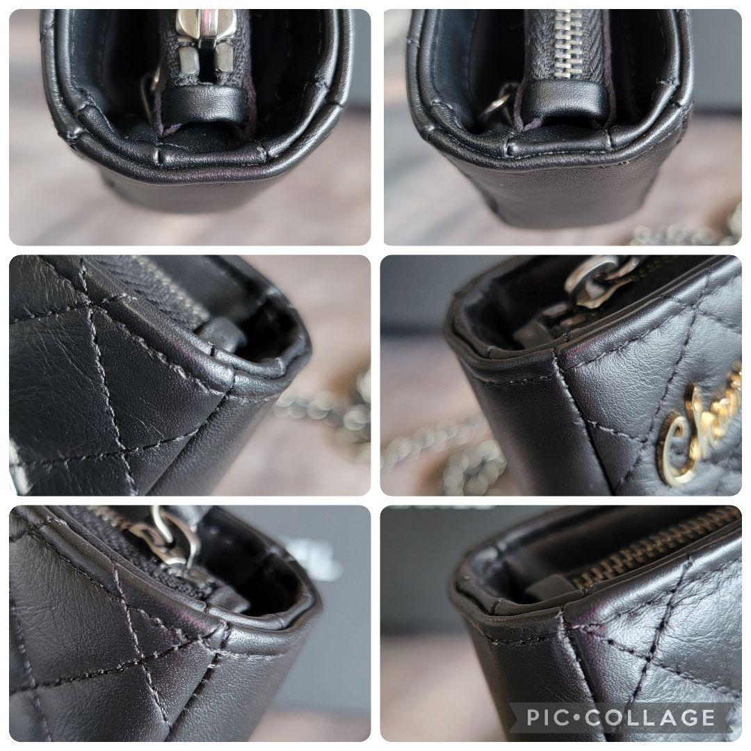 【みかん１個様】未使用 CHANEL マトラッセ ミニチェーンショルダーバッグ